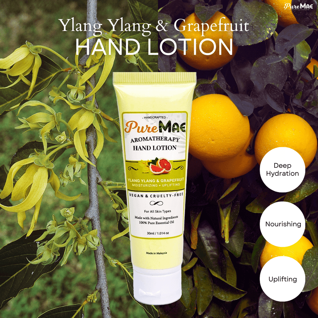 PureMAE Aromatherapy Ylang Ylang & Grapefruit Hand Lotion
