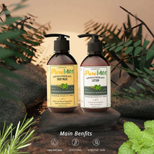 Load image into Gallery viewer, PureMAE Aromatherapy Peppermint &amp; Rosemary Body Wash and Lotion
