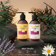 Load image into Gallery viewer, PureMAE Aromatherapy Lavender &amp; Chamomile Body Wash and Lotion
