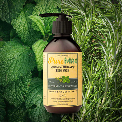 PureMAE Aromatherapy Peppermint & Rosemary Body Wash