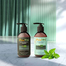 Load image into Gallery viewer, PureMAE Aromatherapy Peppermint &amp; Rosemary Shampoo &amp; Conditioner
