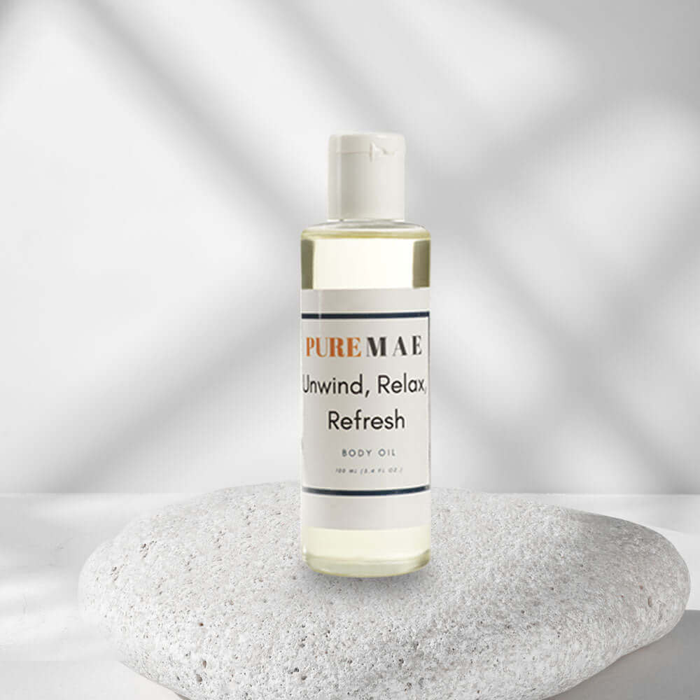 PureMAE Aromatherapy Body Oil - Unwind, Relax, Refresh