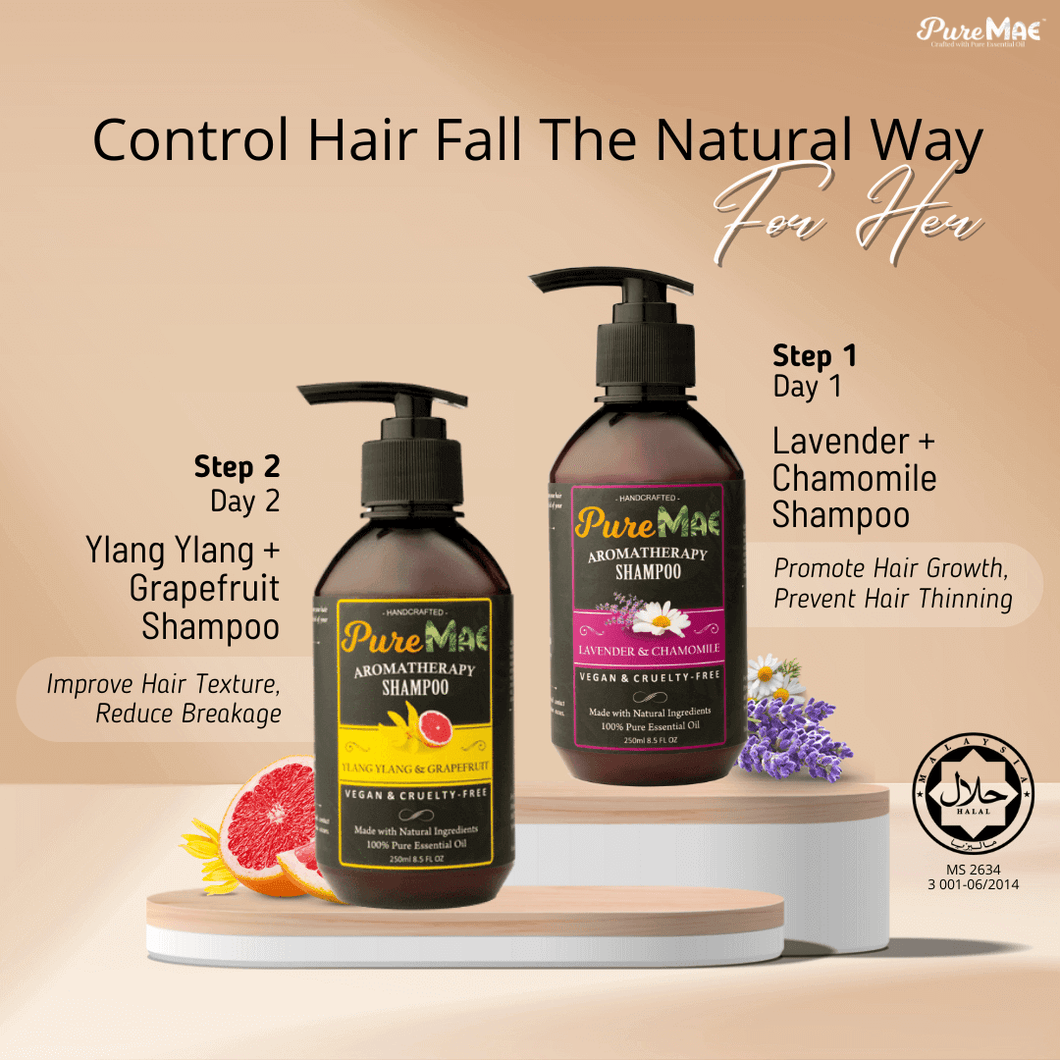 PureMAE Aromatherapy Control Hair Fall The Natural Way For HER