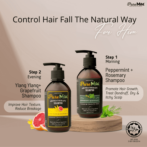 PureMAE Aromatherapy Control Hair Fall The Natural Way For HIM